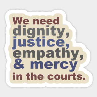 Empathy for all Sticker